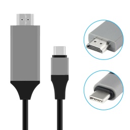 CABLE USB TIPO C A HDMI 2 M