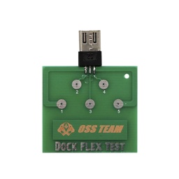 Dock Para Prueba de Pin de Carga Micro USB
