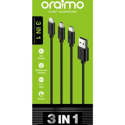 CABLE ORAIMO USB 3 EN 1