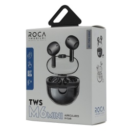 AURICULARES INALAMBRICOS TWS M6 MINI ROCA RC-TWS-M6M