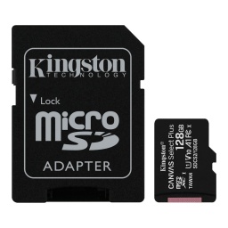 MEMORIA MICRO SD KINGSTON 128GB CL10 C/ADA