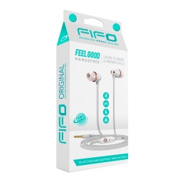 Auriculares Cableados Universal Jack 3,5mm Fifo