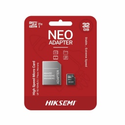 MEMORIA MICRO SD 32 GB C / ADAPTADOR SD HIKSEMI