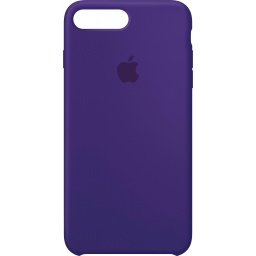 CASE FUNDA DE SILICONA PARA IPHONE 7 PLUS  8 PLUS VIOLETA