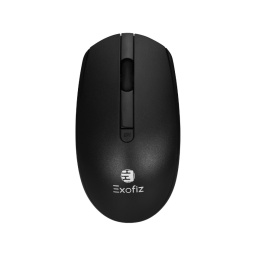 Mouse Inalmbrico MO-02 Negro Exofiz