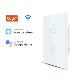 SWITCH INTELIGENTE TOUCH SMART 2 LLAVES BLANCO